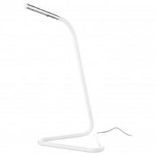 Настольная LED лампа IKEA HARTE белый серебристый (102.382.71)