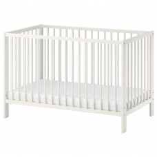 Кроватка детская IKEA GULLIVER белый 60x120 см (102.485.19)