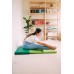 Складной гимнастический коврик IKEA PLUFSIG зеленый 78x185 см (102.628.31)