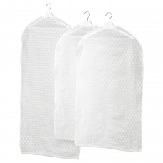 Чехол для одежды IKEA PLURING 3 шт. прозрачный белый (102.872.52)
