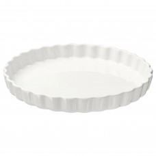 Форма для пирога IKEA VARDAGEN кремово-білий 32 см (102.893.07)