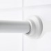 Штанга для шторы в ванную IKEA BOTAREN белый 70-120 см (103.060.19)
