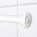 Штанга для шторы в ванную IKEA BOTAREN белый 70-120 см (103.060.19)