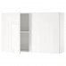 Навесной кухонный шкаф IKEA KNOXHULT глянцевый белый 120x75 см (103.268.09)