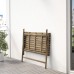 Розкладний стіл IKEA ASKHOLMEN сад балкон світло-коричневий 112x62 см (103.378.17)
