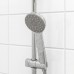 Душевая штанга с ручным душем IKEA VALLAMOSSE хромированный (103.496.60)