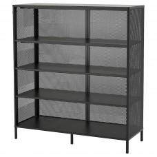 Книжный стеллаж IKEA BEKANT черный 121x134 см (103.734.95)