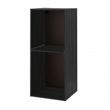 Каркас шафи для холодильника IKEA METOD чорний 60x60x140 см (103.854.79)