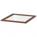 Полка стеклянная IKEA KOMPLEMENT коричневый 50x58 см (103.959.68)