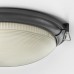 Стельовий LED світильник IKEA BOGSPROT антрацит 36 см (104.048.83)