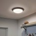 Стельовий LED світильник IKEA BOGSPROT антрацит 36 см (104.048.83)