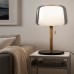Лампа настольная IKEA EVEDAL серый мрамор (104.057.31)