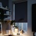 Рулонная штора блокирующая свет IKEA FYRTUR дист.управление серый 80x195 см (104.082.06)