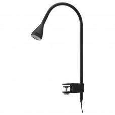 Ннастенная LED лампа с креплением IKEA NAVLINGE черный (104.082.73)