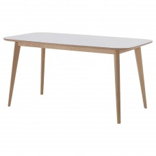 Стіл IKEA NORDMYRA білий березовий шпон 150x85 см (104.085.22)