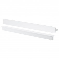 Меблева ручка IKEA HACKAS білий 300 мм (104.086.83)