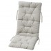 Подушка для садового стільця IKEA KUDDARNA сірий 116x45 см (104.111.43)