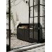Садовый сундук IKEA TOSTERO черный 129x44x79 см (104.114.40)