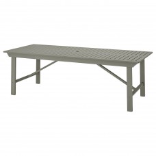 Садовый стол IKEA BONDHOLMEN серый 235x90 см (104.205.62)