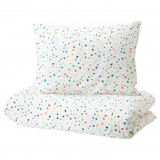 Комплект постельного белья IKEA MOJLIGHET белый 150x200/50x60 см (104.236.88)