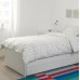 Комплект постільної білизни IKEA MOJLIGHET білий 150x200/50x60 см (104.236.88)