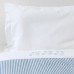 Комплект постельного белья IKEA GULSPARV в полоску синий 110x125/35x55 см (104.270.64)