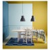 Килим безворсовий IKEA TRANGET ручна робота відтінки синього 170x240 см (104.385.38)