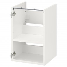 Шкафчик для умывальника IKEA ENHET белый 40x40x60 см (104.404.71)