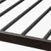 Выдвижная вешалка для брюк IKEA KOMPLEMENT черно-коричневый 75x35 см (104.465.24)