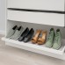 Вставка для обуви на выдвижную полку IKEA KOMPLEMENT светло-серый 100x35 см (104.465.57)