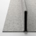 Вставка для обуви на выдвижную полку IKEA KOMPLEMENT светло-серый 100x35 см (104.465.57)