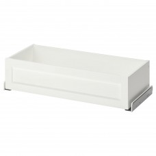 Ящик с фронтальной панелью IKEA KOMPLEMENT белый 75x35 см (104.465.95)