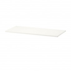Полиця IKEA BOAXEL метал білий 80x40 см (104.487.35)