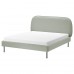 Каркас кровати с обивкой IKEA VADHEIM светло-зеленый 160x200 см (104.656.59)