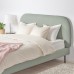 Каркас ліжка з оббивкою IKEA VADHEIM світло-зелений 160x200 см (104.656.59)