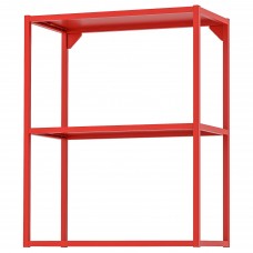 Каркас шафи з поличками IKEA ENHET червоно-оранжевий 60x30x75 см (104.740.22)