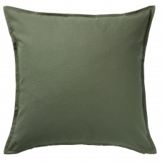 Наволочка IKEA GURLI темно-оливково-зеленый 50x50 см (104.791.85)
