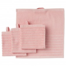 Полотенце IKEA VAGSJON светло-розовый 30x30 см (104.880.19)