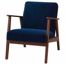 Кресло IKEA EKENASET темно-зелено-синий (105.035.43)