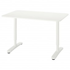 Письмовий стіл IKEA BEKANT білий 120x80 см (190.063.23)