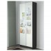Стеллаж для книг IKEA BILLY / MORLIDEN черно-коричневый 80x30x202 см (190.204.80)