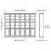 Комбінація шаф та стелажів IKEA LIATORP 276x214 см (190.464.42)