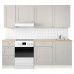 Кухня IKEA KNOXHULT серый 220x61x220 см (191.804.35)