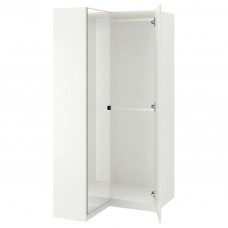 Кутовий гардероб IKEA PAX білий 111/88x201 см (192.183.39)