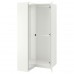 Угловой гардероб IKEA PAX белый 111/88x201 см (192.183.39)