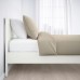 Каркас кровати IKEA SONGESAND белый ламели LUROY 160x200 см (192.412.93)