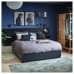 Каркас ліжка IKEA NORDLI антрацит 140x200 см (192.414.05)
