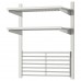 Комбінація навісних кухонних полиць IKEA KUNGSFORS нержавіюча сталь (192.543.32)