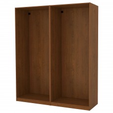 2 каркаса гардеробов IKEA PAX коричневый 200x58x236 см (192.608.99)
