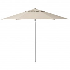 Зонт от солнца IKEA KUGGO / LINDOJA бежевый 300 см (192.674.62)